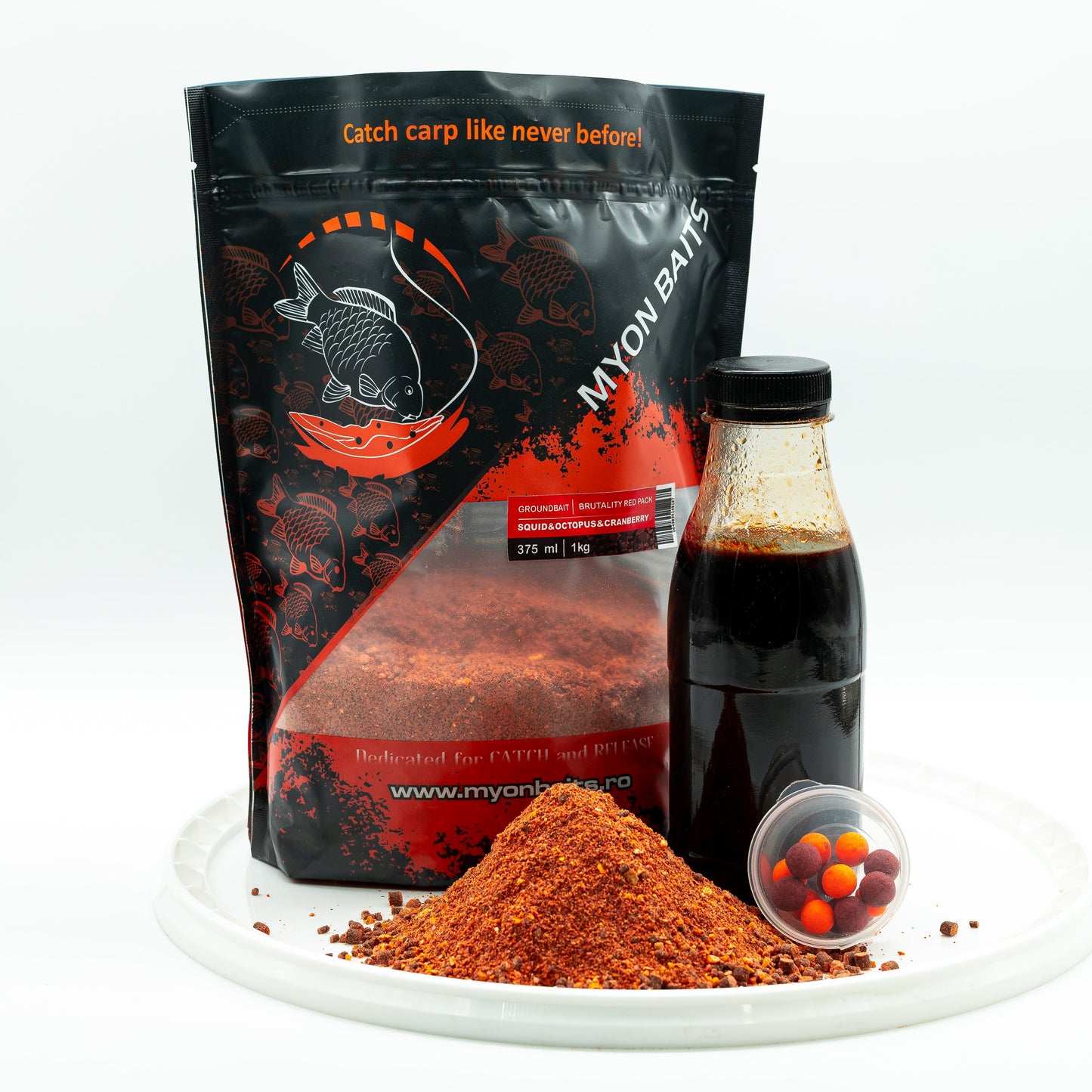 Groundbait Brutality RED Pack - Myon Baits