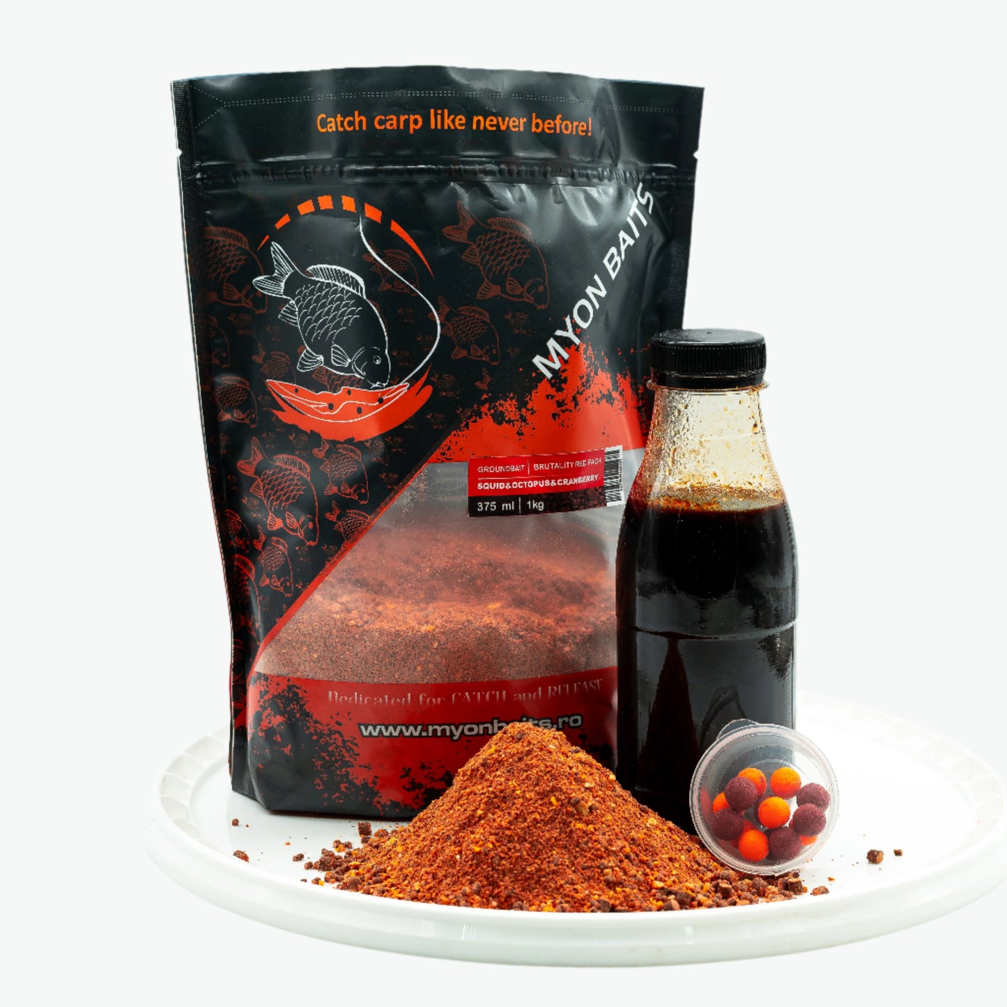 Groundbait Brutality RED Pack - Myon Baits