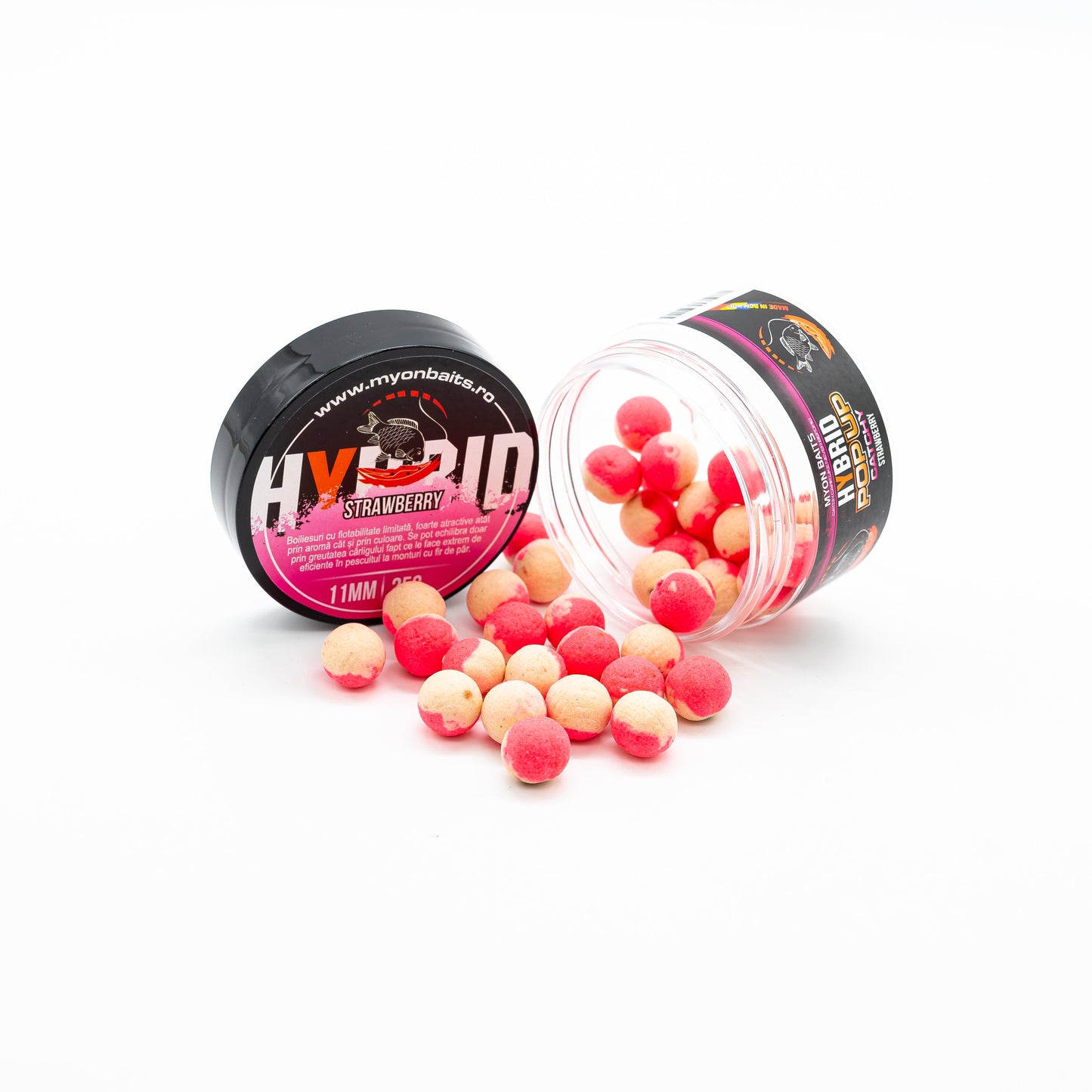 Hybrid Pop Up Catchy Strawberry 11 mm - Myon Baits