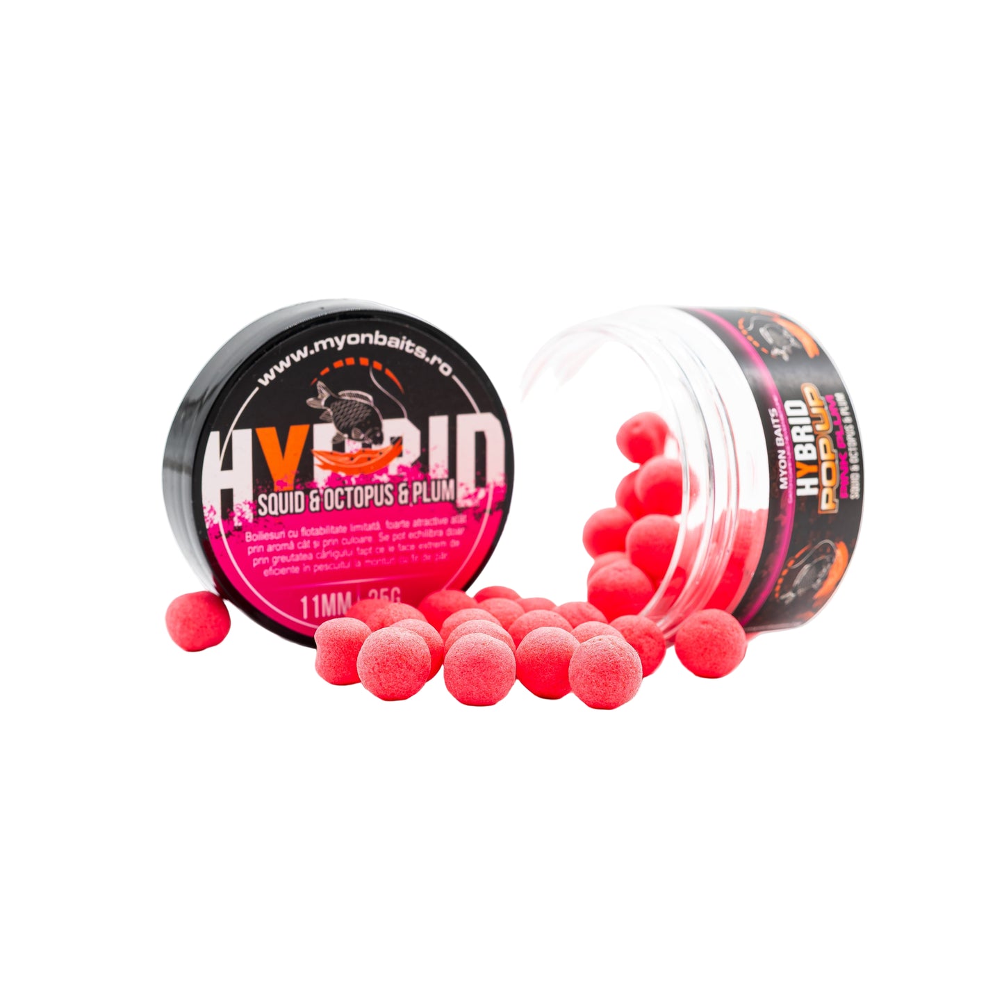 Hybrid Pop Up PlumPink 11 mm - Myon Baits