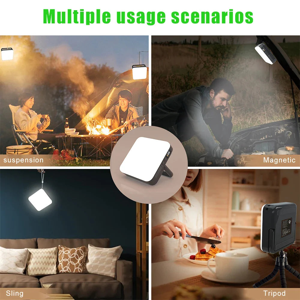 Lampa cort X5 LED Reincarcabila cu Magnet si Agatatoare - Other