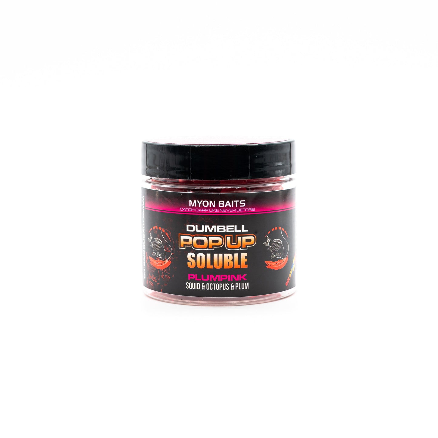 Pop Up Solubil Dumbell PlumPink - Myon Baits