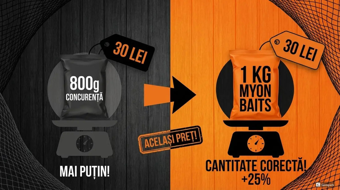 La Myon Baits Punga a rămas la Kilogram!