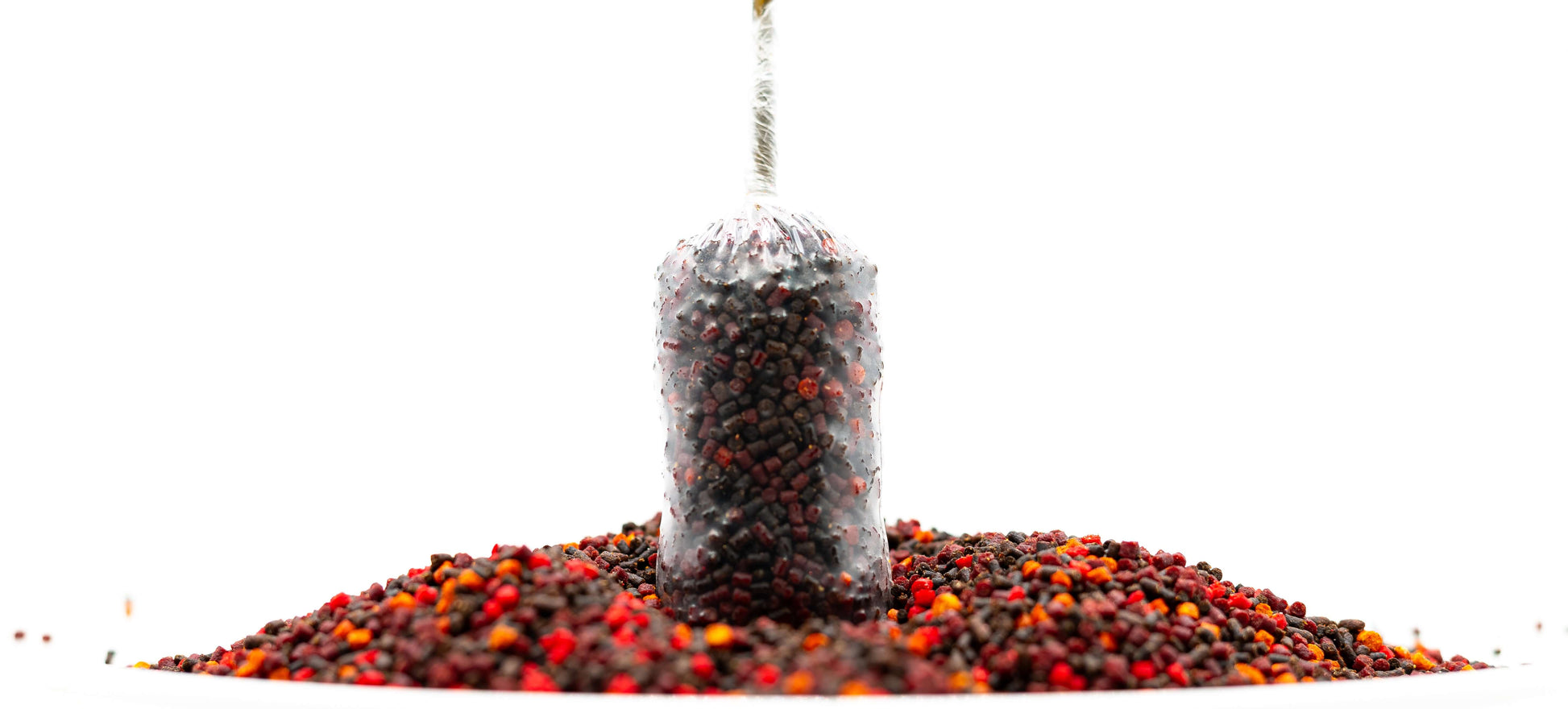 Bag PVA Brutality Red PRO cu tija de plastic 4 mm si insertie INOX - Myon Baits