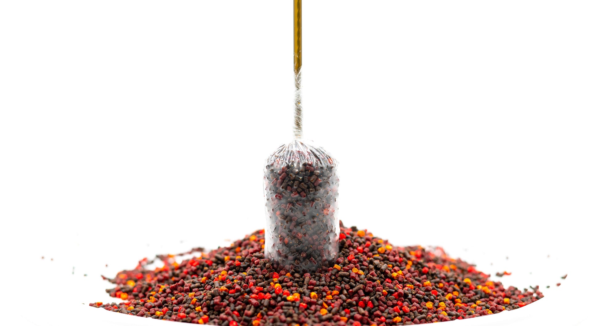 Bag PVA Brutality Red PRO cu tija de plastic 4 mm si insertie INOX - Myon Baits