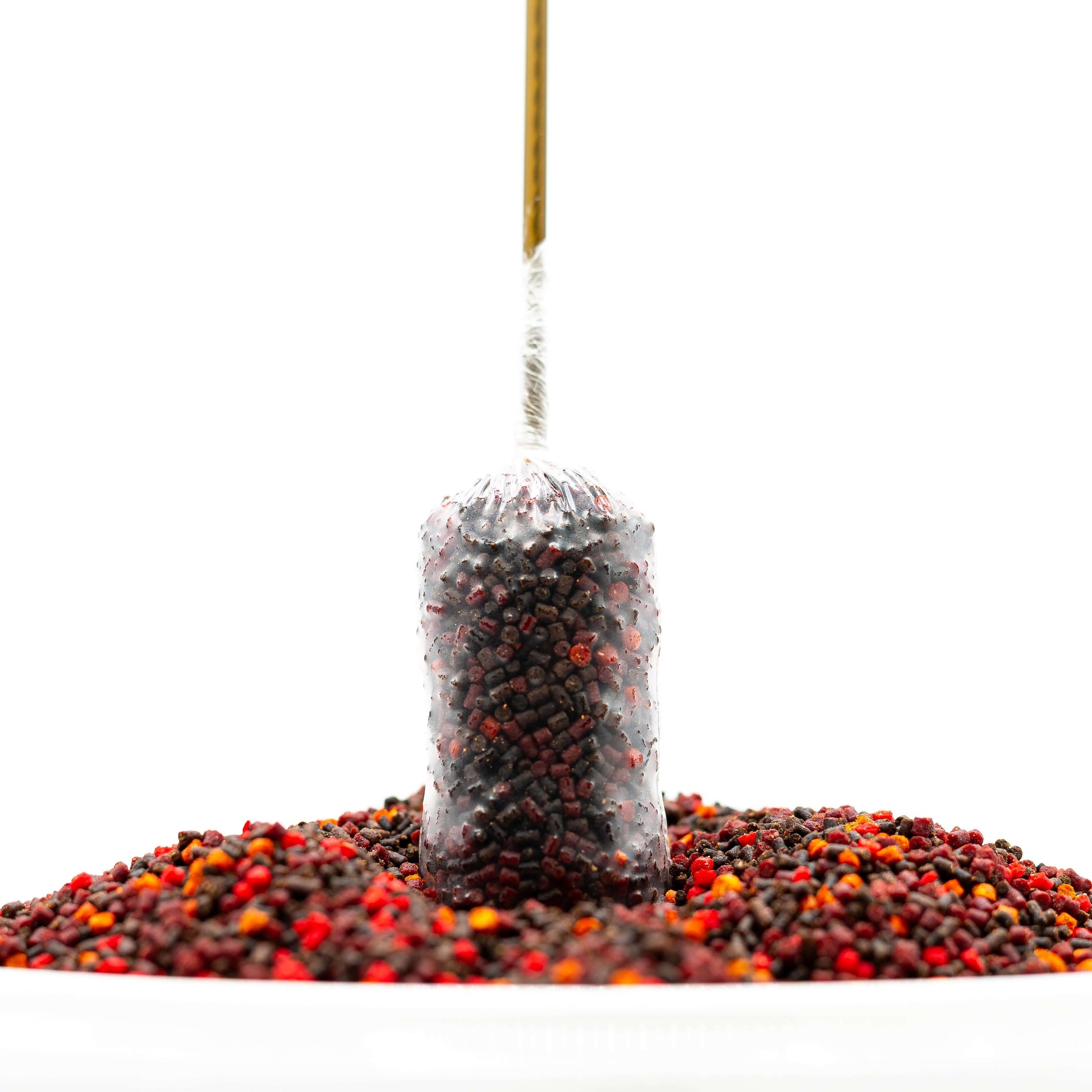 Bag PVA Brutality Red PRO cu tija de plastic 4 mm si insertie INOX - Myon Baits