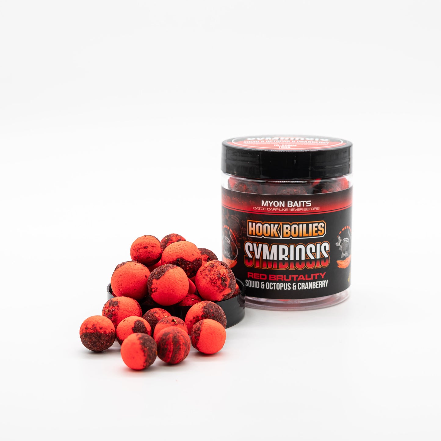 Boilies de carlig Symbiosis Red Brutality - Myon Baits