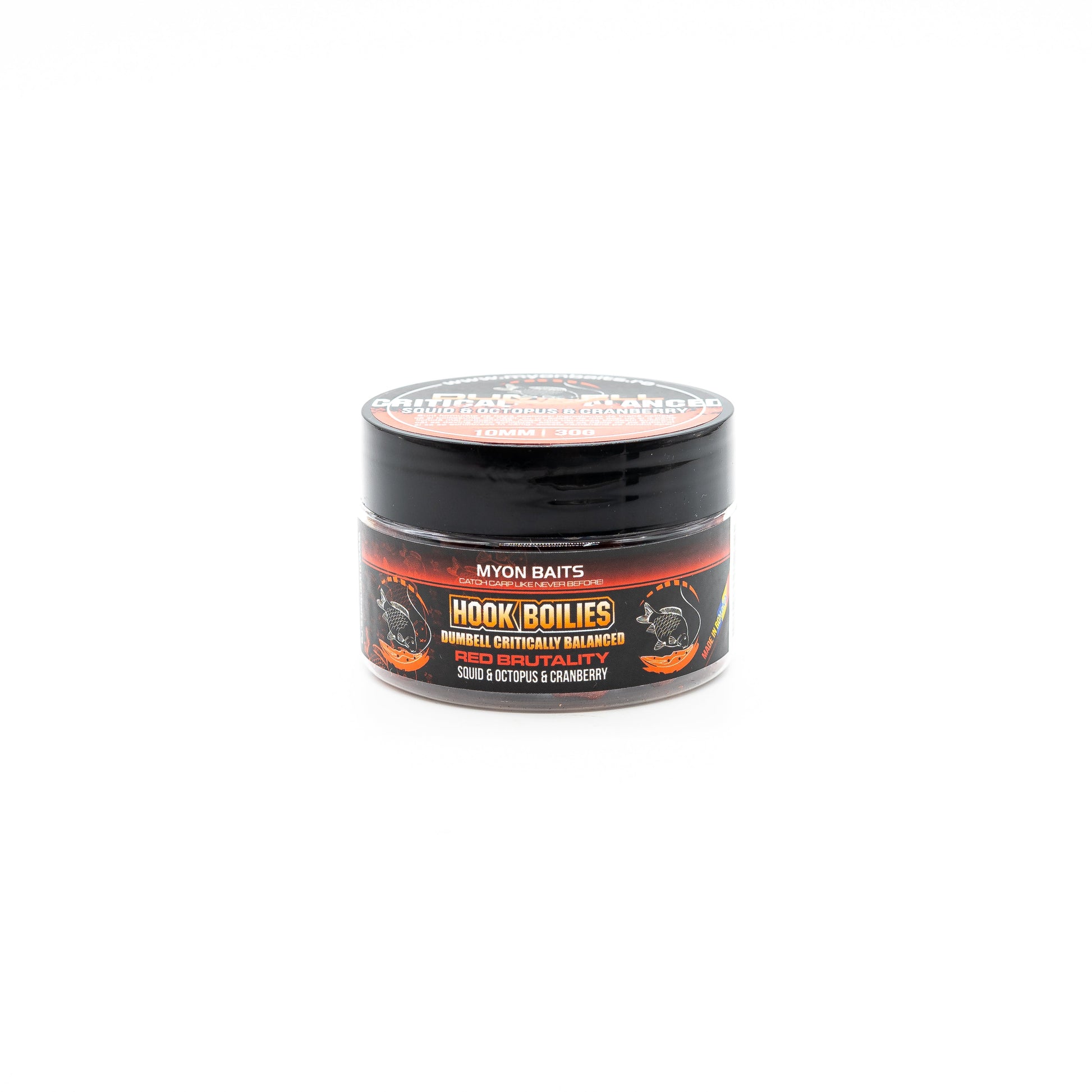 Critic Echilibrate Dumbell Red Brutality 10 mm - Myon Baits
