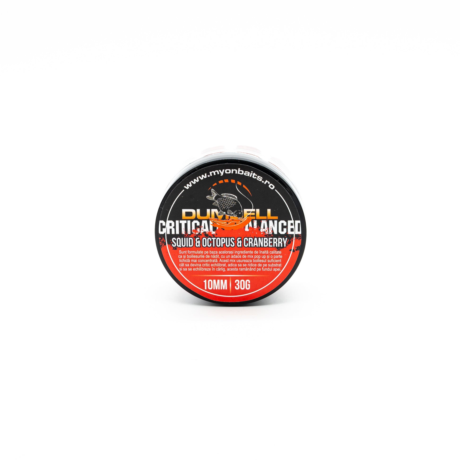 Critic Echilibrate Dumbell Red Brutality 10 mm - Myon Baits