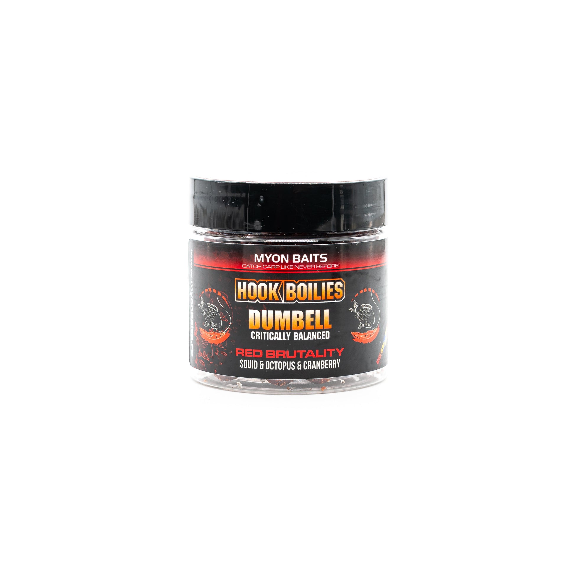 Critic Echilibrate Dumbell Red Brutality 14 mm - Myon Baits