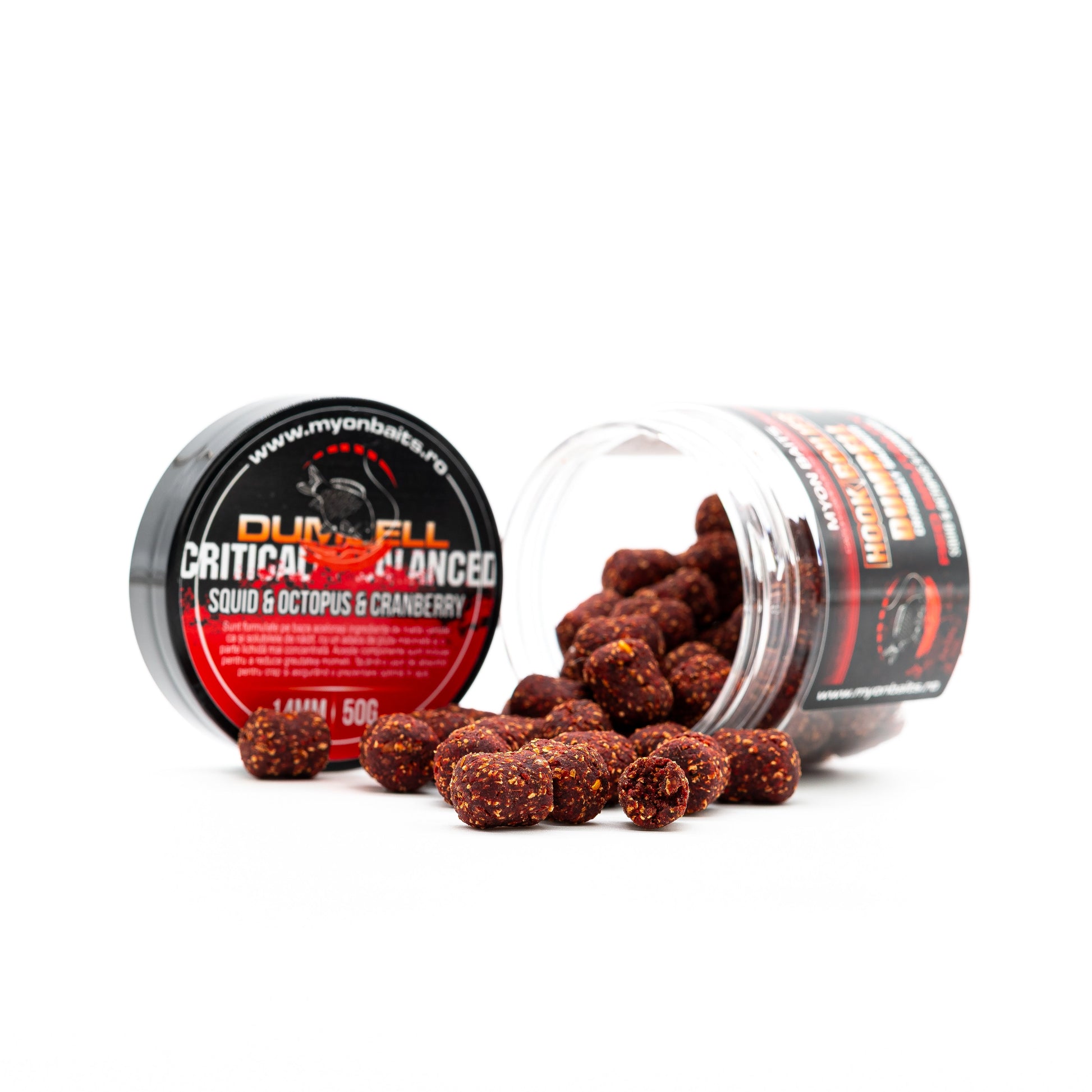 Critic Echilibrate Dumbell Red Brutality 14 mm - Myon Baits