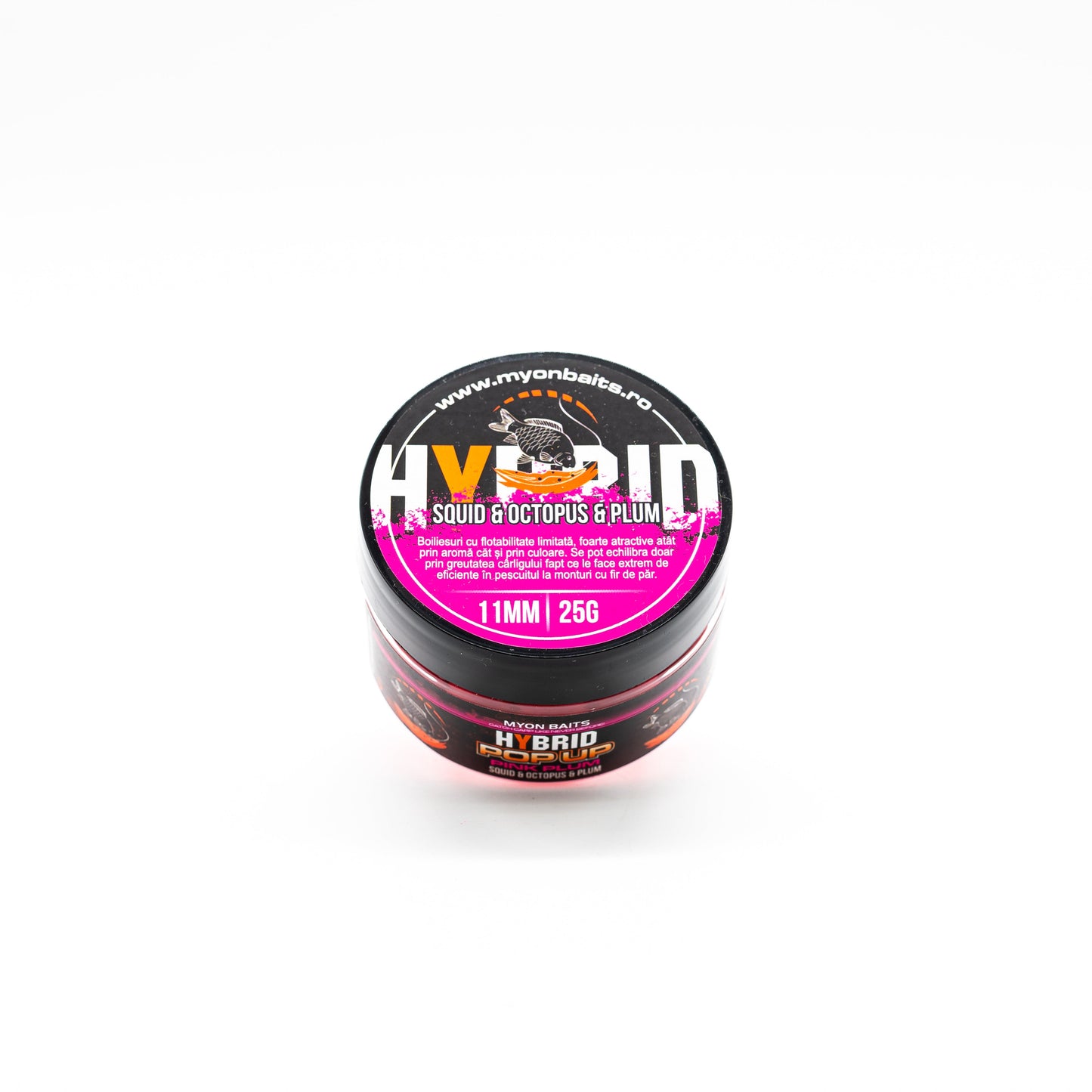 Hybrid Pop Up PlumPink 11 mm - Myon Baits