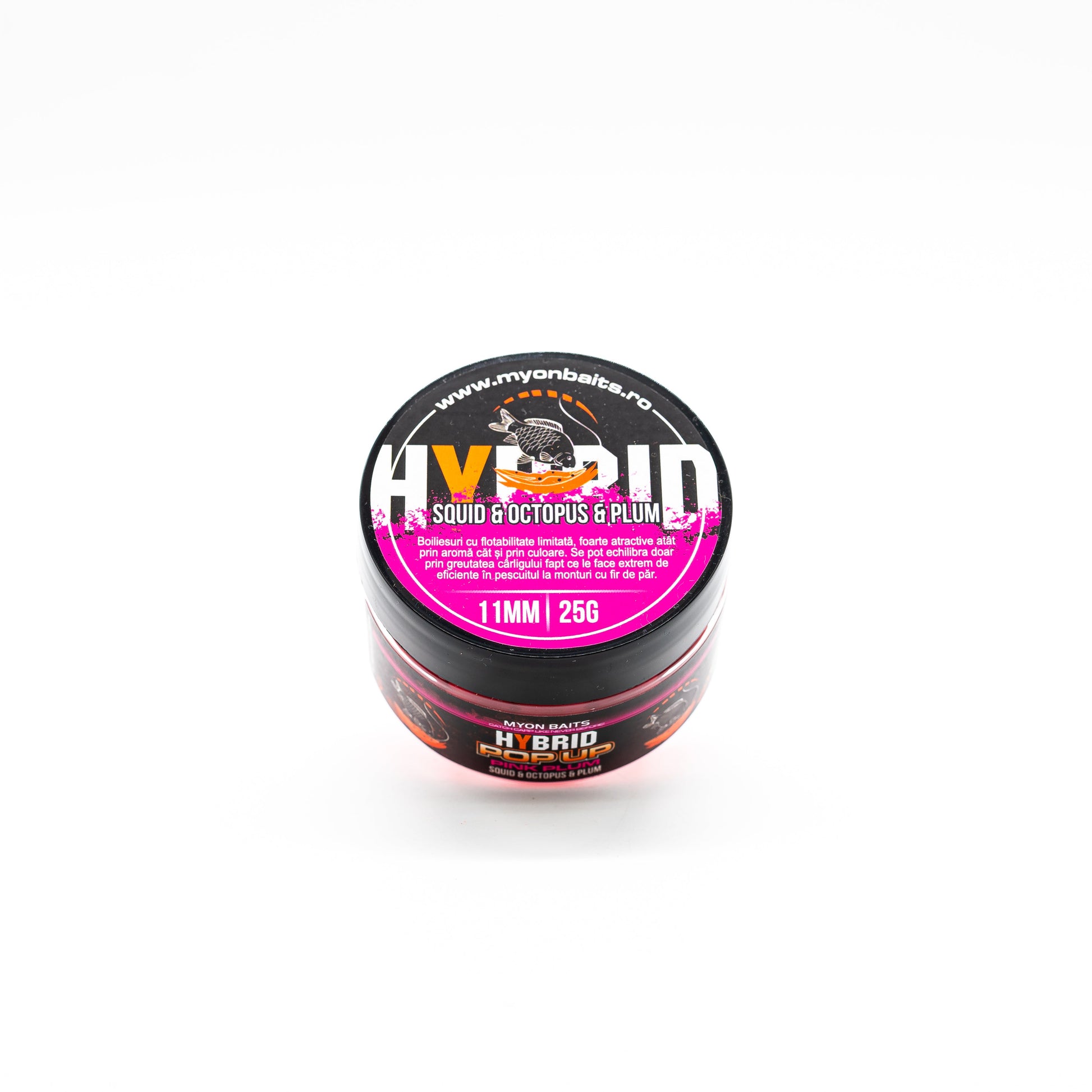Hybrid Pop Up PlumPink 11 mm - Myon Baits