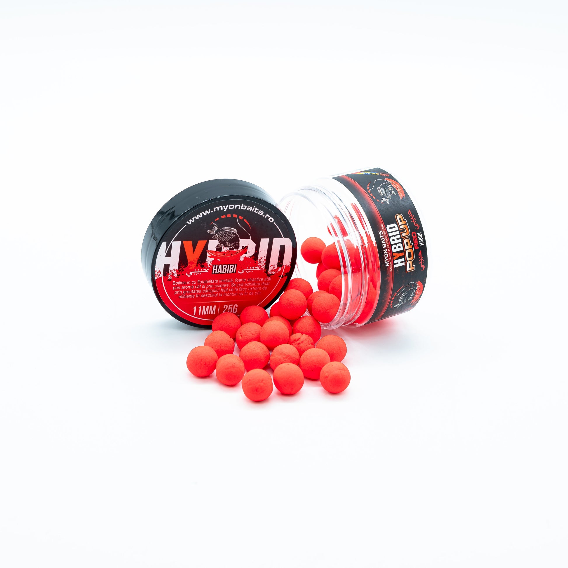 Hybrid Pop Up RED Habibi 11 mm - Myon Baits
