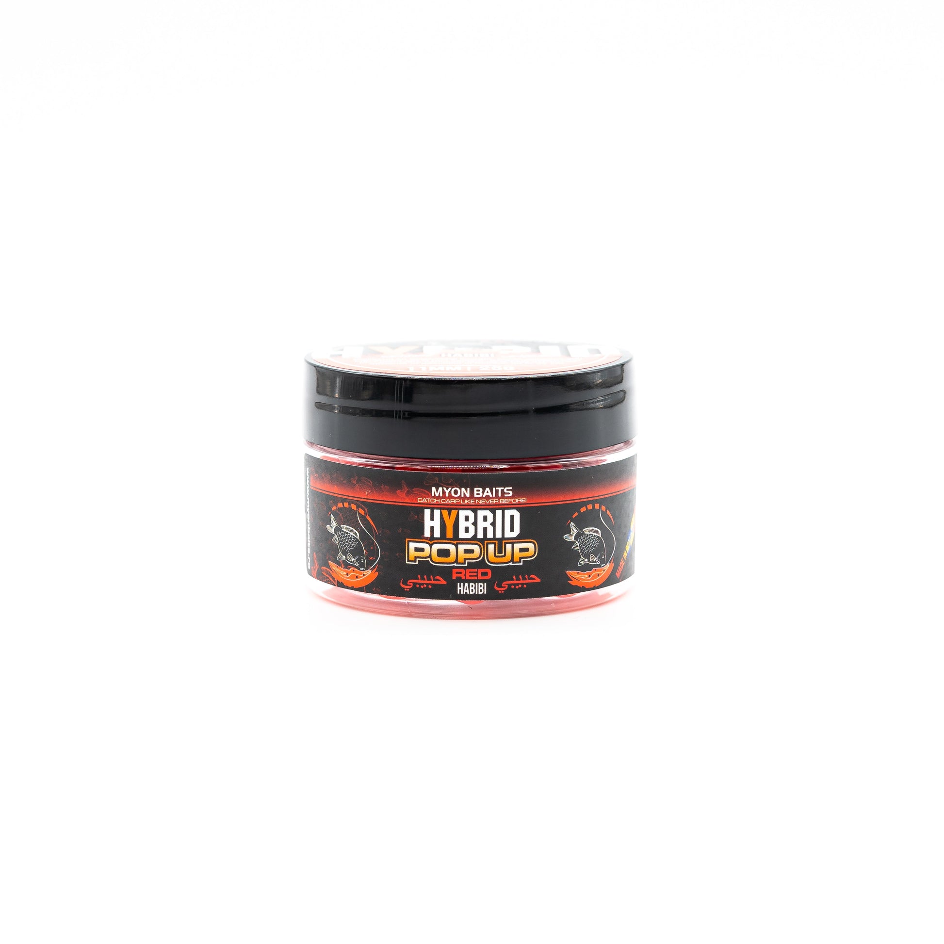 Hybrid Pop Up RED Habibi 11 mm - Myon Baits