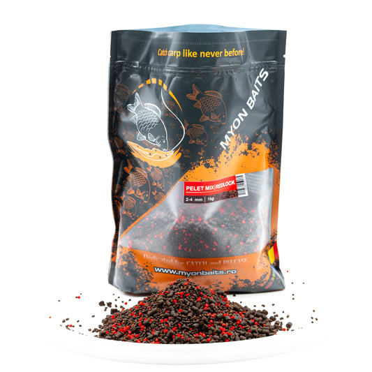 Method Pelet Mix RedLock 2-4 mm - Myon Baits
