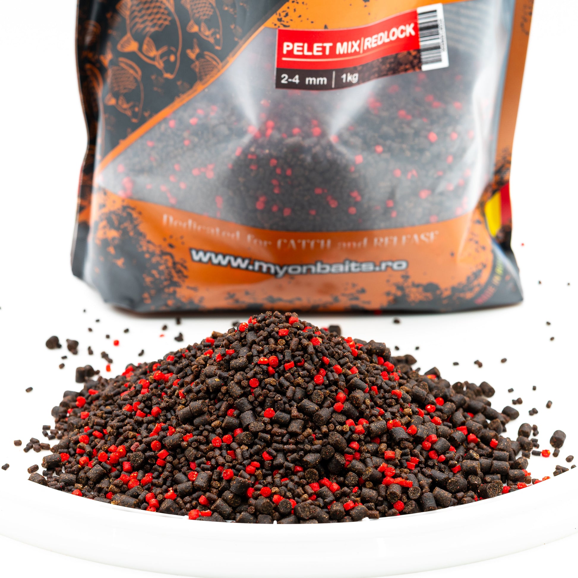 Method Pelet Mix RedLock 2-4 mm - Myon Baits