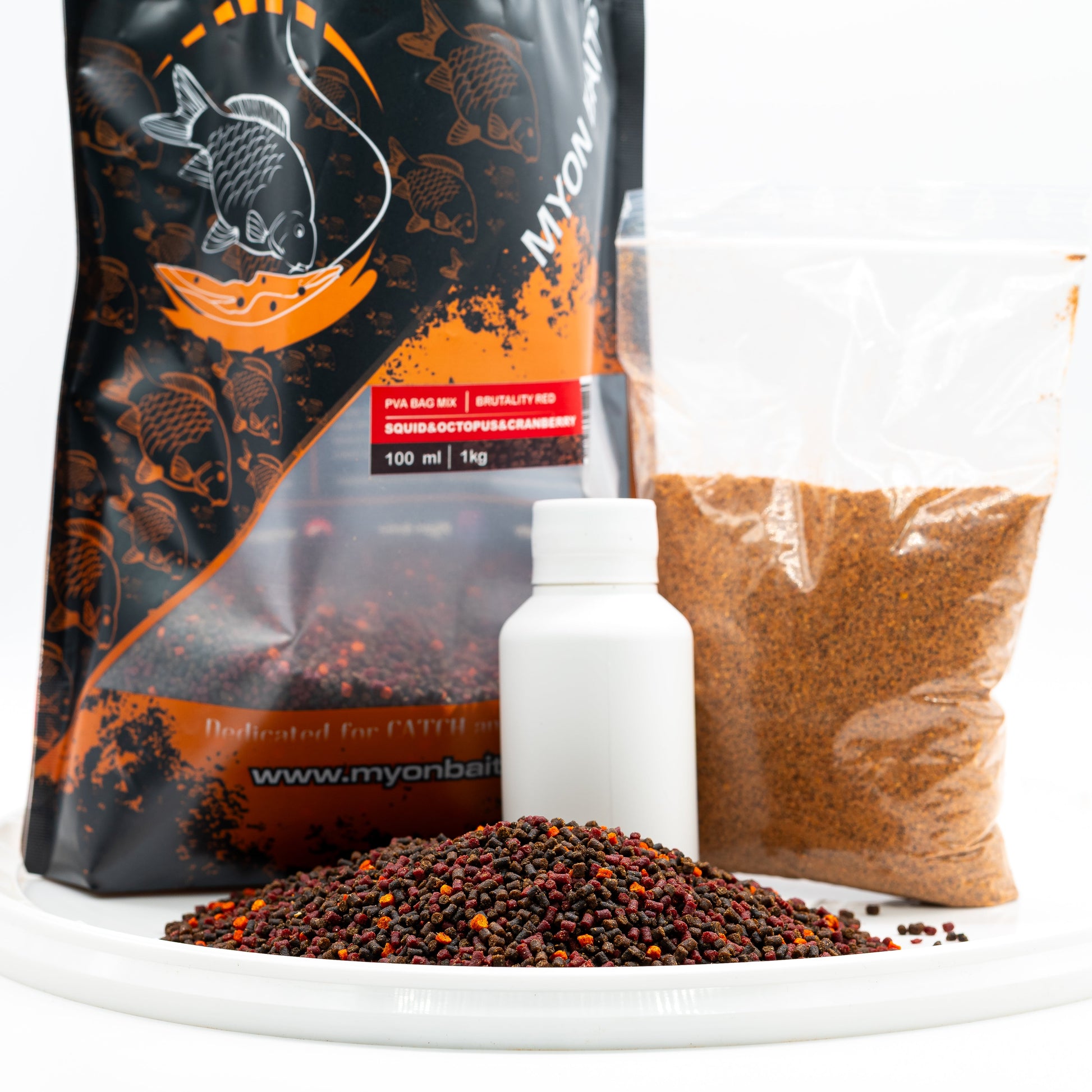 PVA Bag Mix Brutality RED - Myon Baits