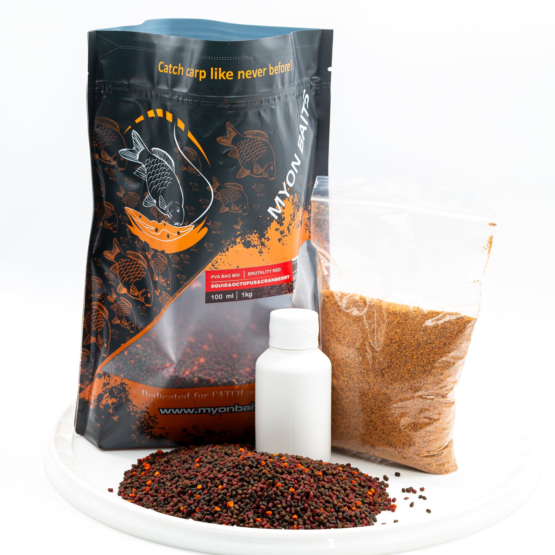 PVA Bag Mix Brutality RED - Myon Baits