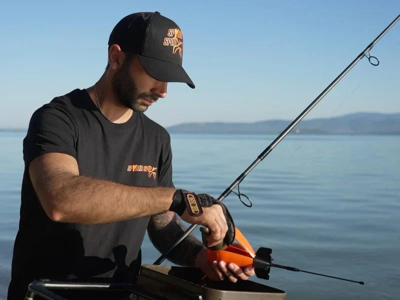 Racheta Advance Fishing Spyder Spod Medium Orange and Black - Advance Fishing