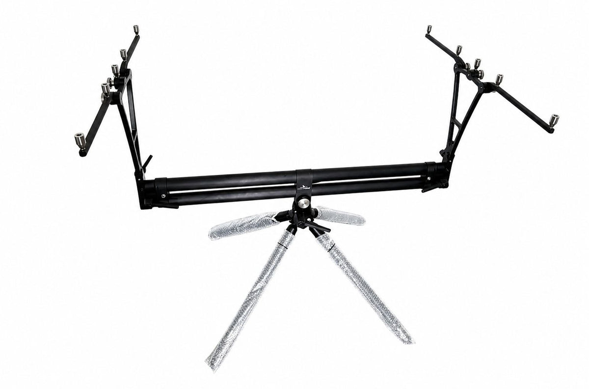 Rod Pod East Shark Premium Biturbo Full Black - Vedere Superioara Buzz Bari 3/4 Posturi