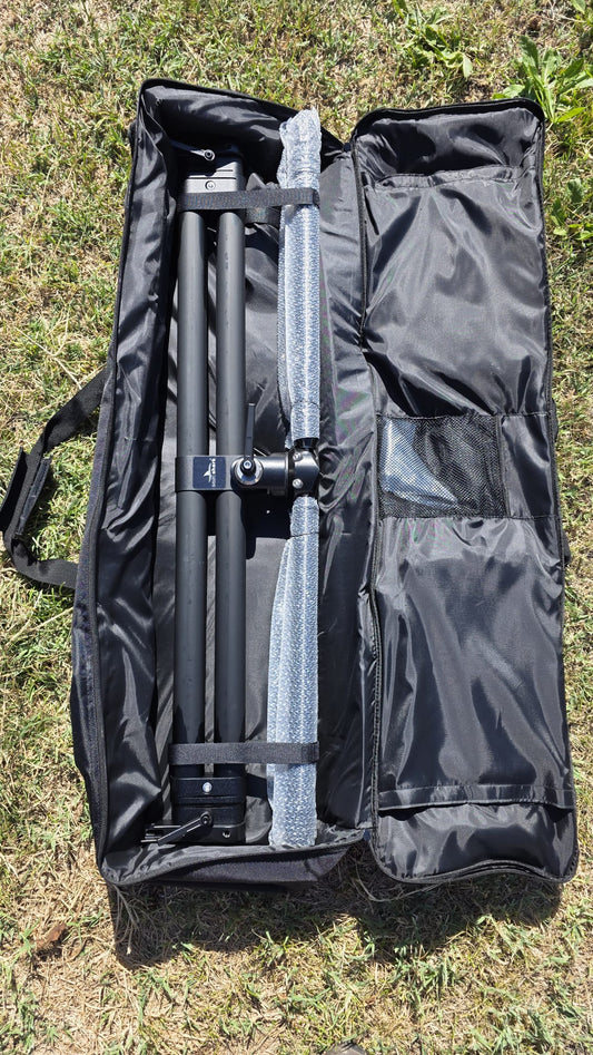 Rod Pod East Shark Premium Biturbo Full Black (3/4 Posturi) + Set Custom Myon Baits Portocaliu 3D Printed - East Shark