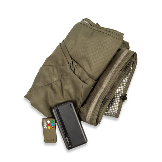 Trakker Tempest RS Brolly Nitelife Vapour Shield (cu Iluminat LED & Telecomandă) - Corturi & Adaposturi Trakker